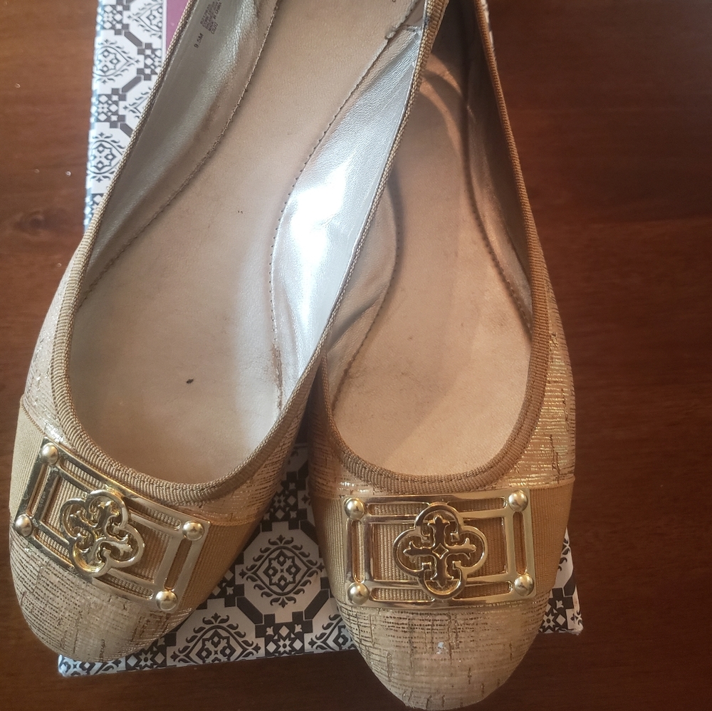 Isola Britt II gold cork 9.5 flats